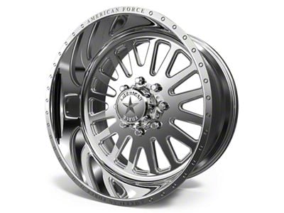 American Force F20 Atom SS Polished 6-Lug Wheel; 20x9; 0mm Offset (09-14 F-150)