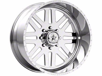 American Force 09 Liberty SS Polished 8-Lug Wheel; 20x10; -25mm Offset (11-16 F-250 Super Duty)