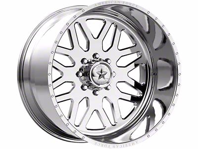 American Force B02 Trax SS Polished 8-Lug Wheel; 20x9; 0mm Offset (11-16 F-250 Super Duty)