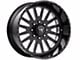 American Force F20 Atom SS Gloss Black Machined 8-Lug Wheel; 22x12; -40mm Offset (11-16 F-250 Super Duty)