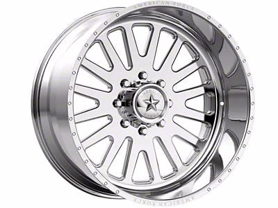 American Force F20 Atom SS Polished 8-Lug Wheel; 20x12; -40mm Offset (11-16 F-250 Super Duty)