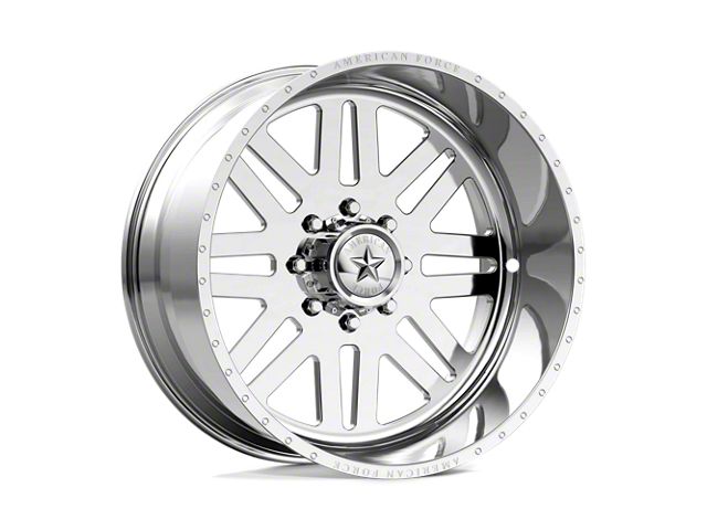 American Force 09 Liberty SS Polished 6-Lug Wheel; 24x11; 0mm Offset (14-18 Silverado 1500)