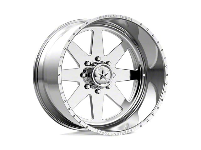 American Force 11 Independence SS Polished 6-Lug Wheel; 24x11; 0mm Offset (14-18 Silverado 1500)