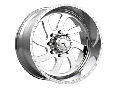 American Force 76 Blade SS Polished 6-Lug Wheel; 20x12; -40mm Offset (14-18 Silverado 1500)