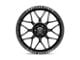 American Force Rush Gloss Black Milled 6-Lug Wheel; 20x10; -18mm Offset (14-18 Silverado 1500)