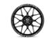 American Force Rush Gloss Black Milled 6-Lug Wheel; 20x10; -18mm Offset (14-18 Silverado 1500)