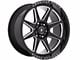 American Force Trail Gloss Black Milled 6-Lug Wheel; 22x10; -18mm Offset (14-18 Silverado 1500)