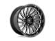 American Force Vulcan Gloss Black Milled 6-Lug Wheel; 20x10; -18mm Offset (14-18 Silverado 1500)