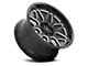 American Force Rush Gloss Black Milled 6-Lug Wheel; 22x10; -18mm Offset (15-20 F-150)