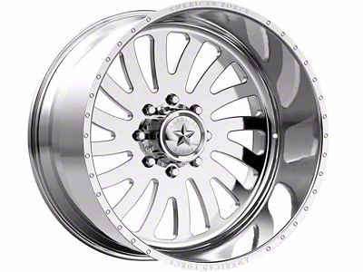 American Force 74 Octane SS Polished 8-Lug Wheel; 20x10; -25mm Offset (23-25 F-250 Super Duty)