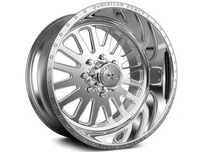 American Force F20 Atom SS Polished 6-Lug Wheel; 20x9; 0mm Offset (99-06 Silverado 1500)