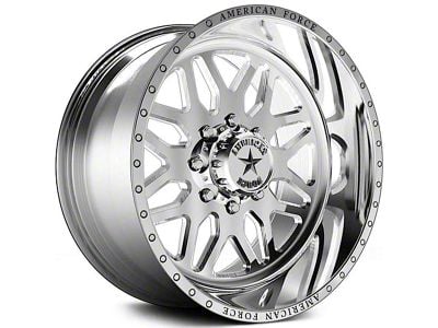 American Force B02 Trax SS Polished 6-Lug Wheel; 20x9; 0mm Offset (21-24 F-150)