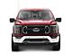 American Modified Raptor Style Mesh Upper Replacement Grille with DRL and Turn Signal Lights; Matte Black (21-23 F-150, Excluding Raptor)