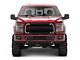 American Modified Raptor Style Mesh Upper Replacement Grille with DRL and Turn Signals; Matte Black (15-17 F-150, Excluding Raptor)