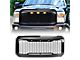 American Modified Raptor Style Mesh Upper Replacement Grille; Gloss Black (11-16 F-250 Super Duty)