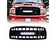 American Modified Armor Upper Replacement Grille with LED Off-Road Lights; Gloss Black (02-05 RAM 1500)