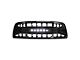 American Modified Armor Upper Replacement Grille with Emblem Base; Gloss Black (09-12 RAM 1500)