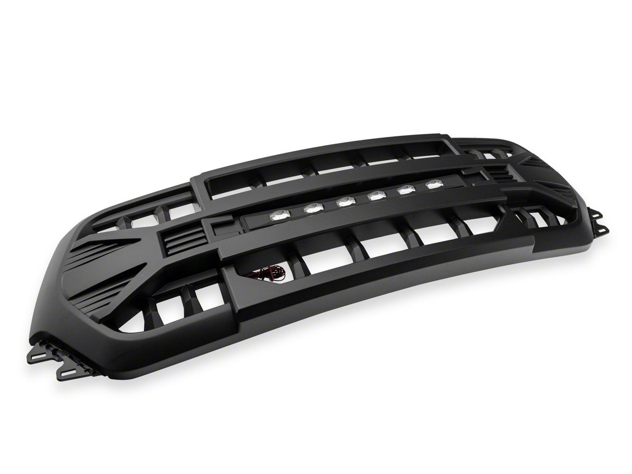 American Modified RAM 1500 Armor Upper Replacement Grille with LED Off ...