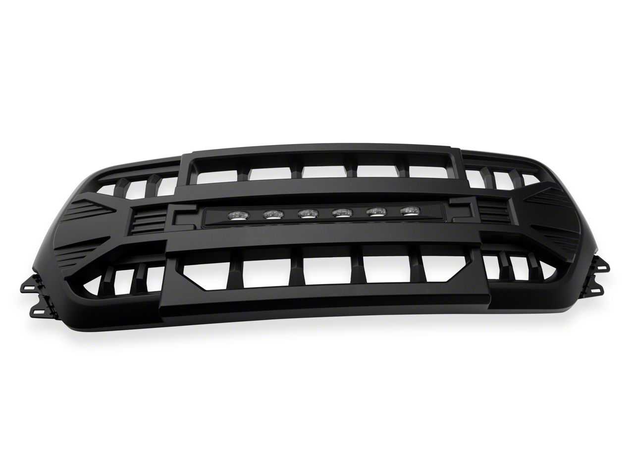 American Modified RAM 1500 Armor Upper Replacement Grille with LED Off ...