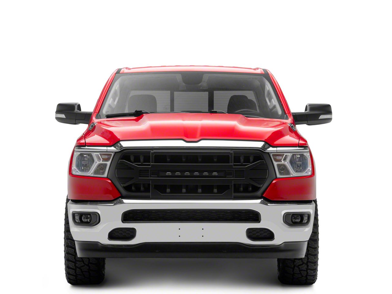 American Modified RAM 1500 Armor Upper Replacement Grille with LED Off ...