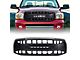 American Modified Armor Upper Replacement Grille with LED Off-Road Lights; Black (06-09 RAM 2500)