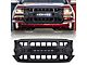 American Modified Armor Upper Replacement Grille with LED Off-Road Lights; Black (16-18 Silverado 1500)