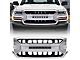 American Modified Armor Upper Replacement Grille with LED Off-Road Lights; Chrome (16-18 Silverado 1500)