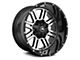 American Off-Road Wheels A106 Gloss Black Machined 6-Lug Wheel; 20x10; -24mm Offset (07-14 Tahoe)
