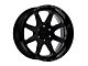 American Outlaw Wheels Derringer Gloss Black Milled 6-Lug Wheel; 20x9; 10mm Offset (19-23 Ranger)