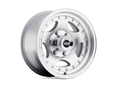 American Racing AR23 Machined 8-Lug Wheel; 16x8; 0mm Offset (01-06 Sierra 2500 HD)