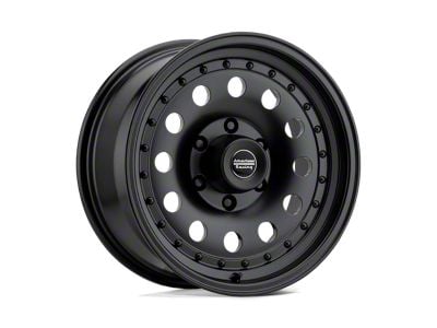 American Racing Outlaw II Satin Black 8-Lug Wheel; 16x8; 0mm Offset (01-06 Sierra 2500 HD)