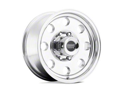 American Racing Baja Polished 8-Lug Wheel; 17x8; 0mm Offset (01-06 Sierra 3500 HD SRW)