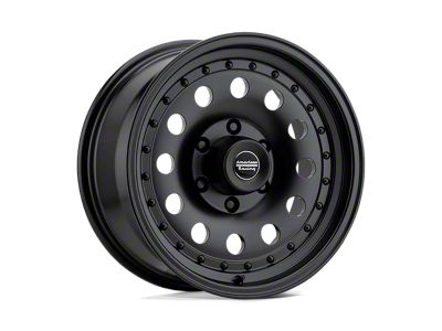 American Racing Outlaw II Satin Black 8-Lug Wheel; 16x7; -8mm Offset (01-06 Sierra 3500 HD SRW)