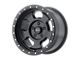 American Racing Ansen Offroad Satin Black 5-Lug Wheel; 17x8; 0mm Offset (02-08 RAM 1500, Excluding Mega Cab)