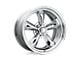 American Racing Torq Thrust II Chrome 5-Lug Wheel; 22x9; 15mm Offset (02-08 RAM 1500, Excluding Mega Cab)