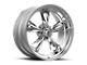 American Racing Torq Thrust II Polished 5-Lug Wheel; 20x8; 0mm Offset (02-08 RAM 1500, Excluding Mega Cab)