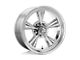 American Racing TT O Polished 5-Lug Wheel; 17x7; 0mm Offset (02-08 RAM 1500, Excluding Mega Cab)