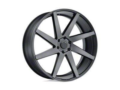 American Racing AR202 Cast Iron Black 8-Lug Wheel; 17x9; -12mm Offset (03-09 RAM 2500)