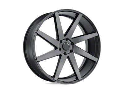 American Racing AR202 Cast Iron Black 8-Lug Wheel; 17x9; -12mm Offset (03-09 RAM 3500 SRW)