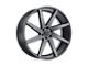 American Racing AR202 Cast Iron Black 8-Lug Wheel; 17x9; -12mm Offset (03-09 RAM 3500 SRW)
