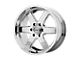 American Racing Patrol PVD Chrome 8-Lug Wheel; 17x8.5; 0mm Offset (03-09 RAM 3500 SRW)