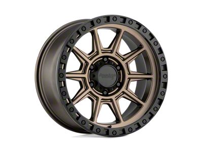 American Racing AR202 Matte Bronze with Black Lip 6-Lug Wheel; 18x9; 0mm Offset (04-08 F-150)