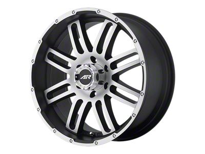 American Racing AR901 Satin Black Machined 6-Lug Wheel; 20x9; 20mm Offset (04-08 F-150)