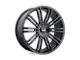 American Racing D2 Gloss Black 6-Lug Wheel; 22x9.5; 35mm Offset (04-08 F-150)