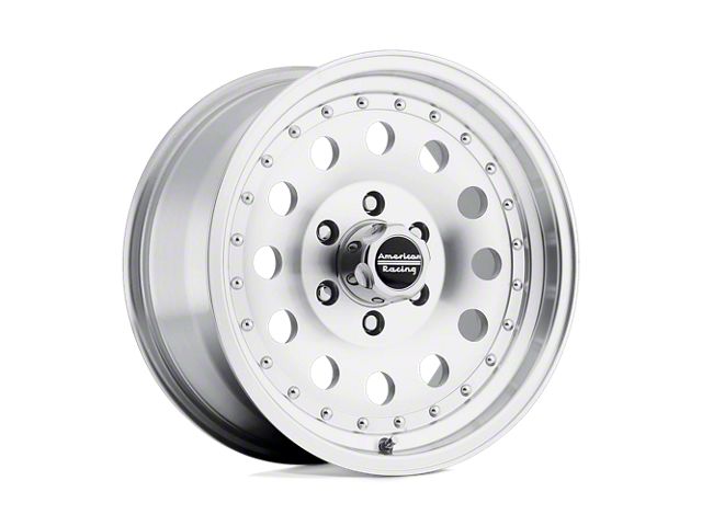 American Racing Outlaw II Machined 6-Lug Wheel; 18x8; 18mm Offset (04-08 F-150)