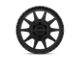 American Racing AR202 Cast Iron Black 6-Lug Wheel; 17x9; -12mm Offset (07-13 Sierra 1500)