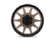 American Racing AR202 Matte Bronze with Black Lip 6-Lug Wheel; 18x9; 0mm Offset (07-13 Sierra 1500)