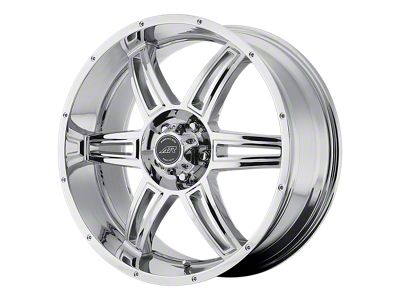 American Racing AR890 Chrome 6-Lug Wheel; 17x8; 0mm Offset (07-13 Sierra 1500)