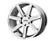 American Racing AR890 Satin Black Machined 6-Lug Wheel; 18x8; 35mm Offset (07-13 Sierra 1500)