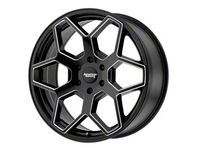 American Racing AR916 Gloss Black Milled 6-Lug Wheel; 18x8.5; 15mm Offset (07-13 Sierra 1500)